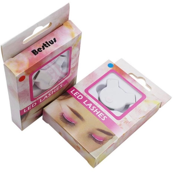 NRFP LED Flashing Eye Lashes Sound Control Unisex - Picture 2 of 13